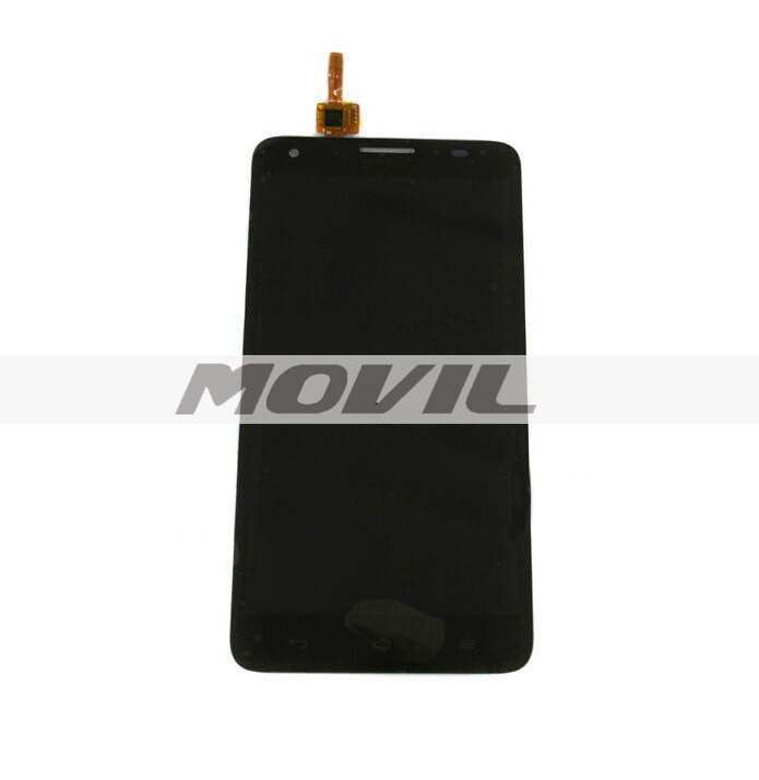 For Huawei Honor 3X G750 Black Touch Screen Digitizer Glass Sensor + LCD Display Panel Monitor Assembly